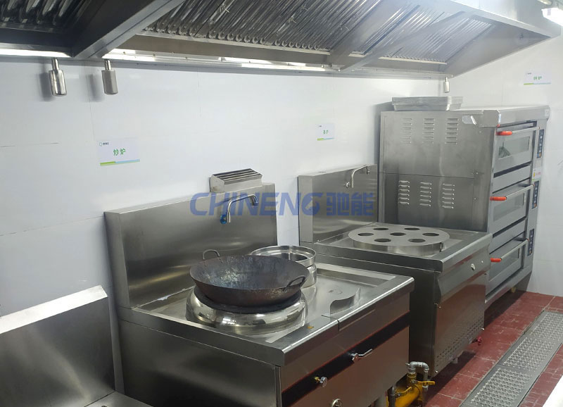 傳奇酒店廚房單頭單尾小炒爐