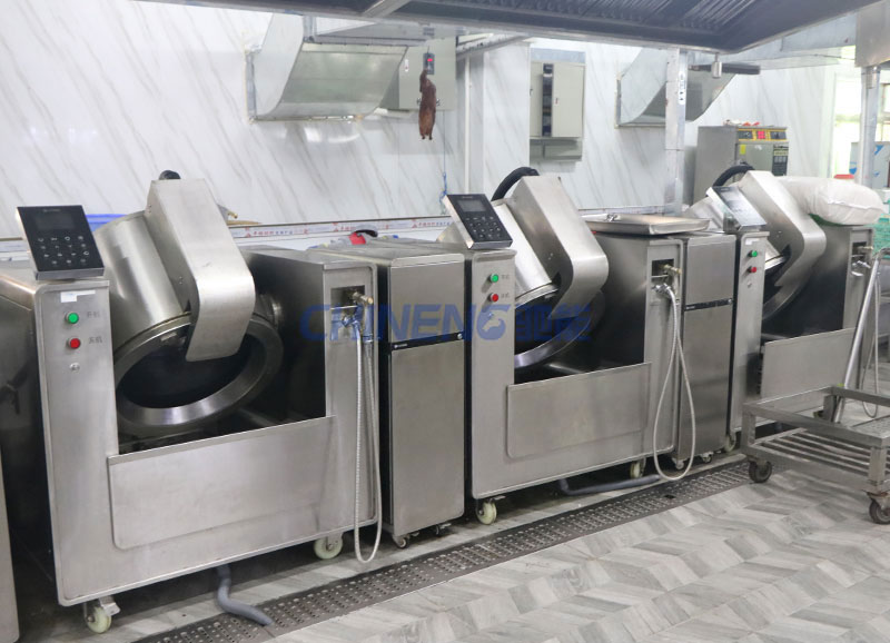 北斗星智能餐廳廚房自動炒菜機