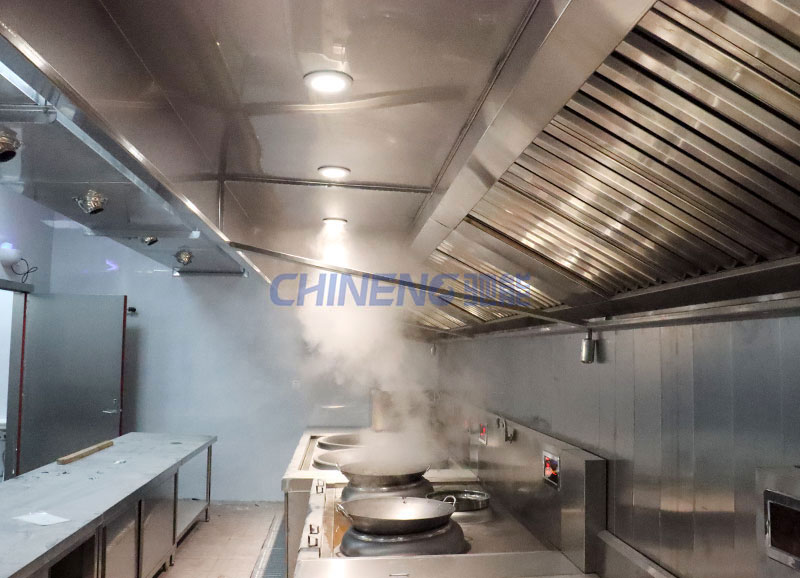 廣州新萊福員工食堂新風(fēng)系統(tǒng)