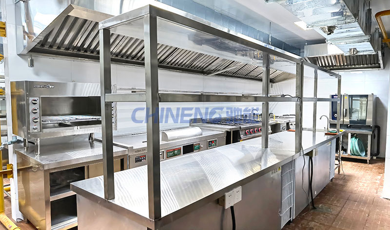 帝先生高級會所廚房烹飪間設備