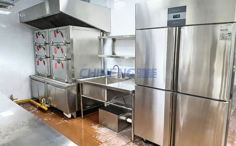 帝先生高級會所廚房烹飪區冷柜