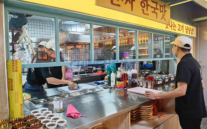 雙門洞18號小韓料連鎖店配餐間