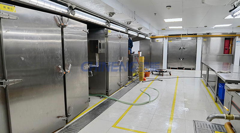 鑫輝餐飲智谷餐廳烹飪區蒸柜