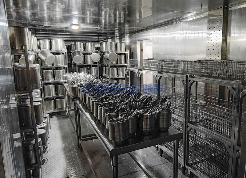 虎門捷勝小學(xué)食堂消毒房