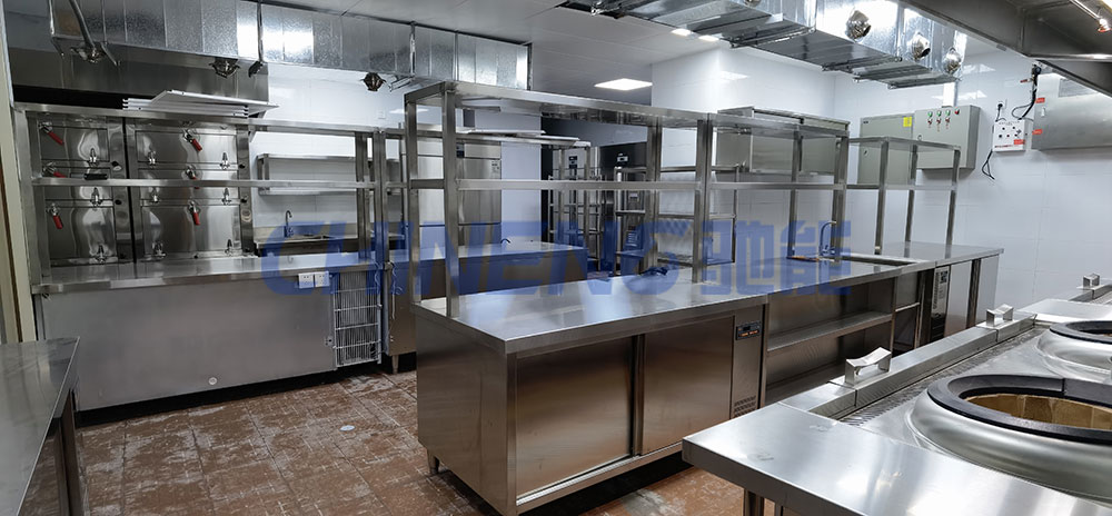 定制企業(yè)食堂廚房案例