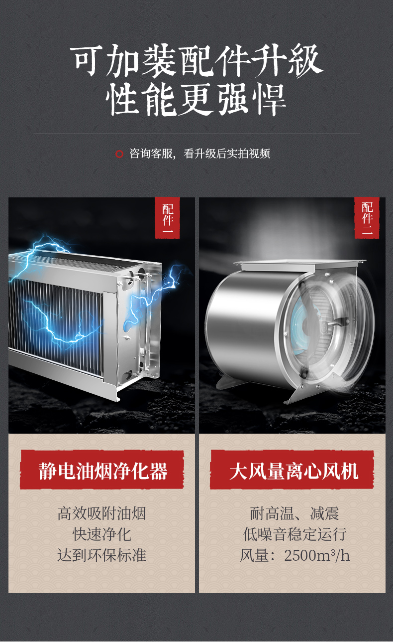 鐵板燒凈化升級